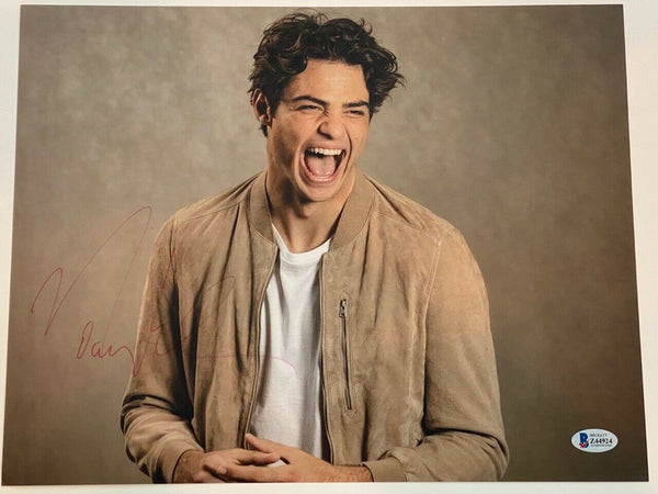 Noah Centineo Signed Autographed 11x14 Photo BLACK ADAM Beckett BAS COA