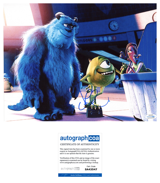 John Goodman Signed Autographed 11x14 Photo Monsters Inc Sully ACOA COA