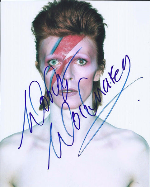 Mick Woody Woodmansey Signed Autographed 8x10 Photo David Bowie Drummer A