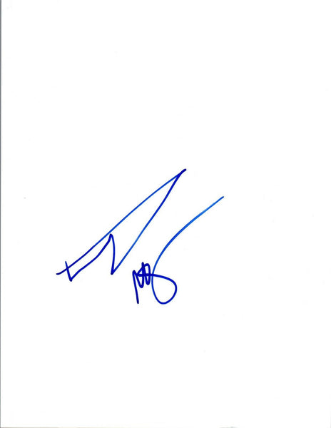 Michael Symon Signed Autographed Hand Drawn Sketch Celebrity Iron Chef COA VD