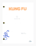 Olivia Liang Signed Autographed Kung Fu Pilot Episode Script Screenplay ACOA COA
