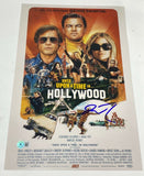 Quentin Tarantino Signed Once Upon A Time In Hollywood Movie Poster Beckett COA