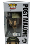 Post Malone Signed Funko Pop Rocks #254 Figure Autograph Stoney Beckett COA