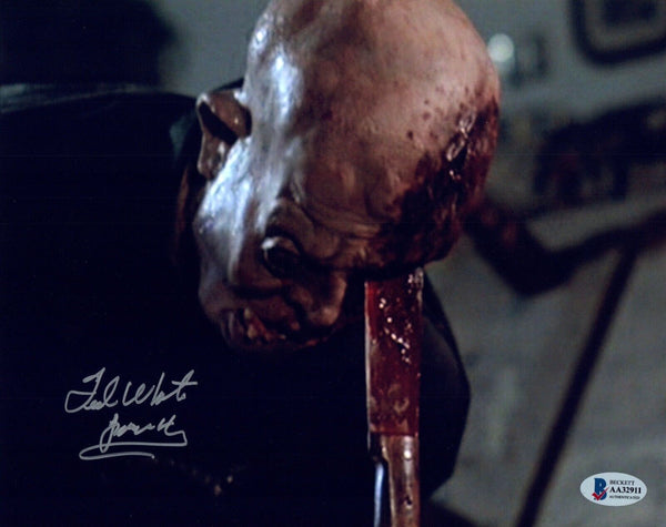 Ted White Signed Autograph 8x10 Photo Friday The 13th Final Chapter Jason 4 BAS