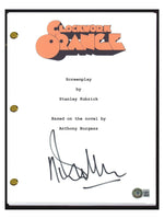 Malcolm McDowell Signed Autographed A Clockwork Orange Movie Script Beckett COA