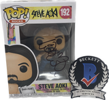Steve Aoki Signed Autographed Funko Pop Rocks #192 Figure Beckett COA
