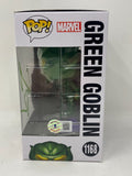 Willem Dafoe Signed Funko Pop Spider-Man No Way Home Green Goblin Beckett COA