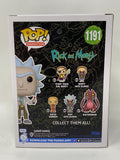 Dan Harmon Signed Rick and Morty Funko Pop Rick with Memory Vial Beckett COA