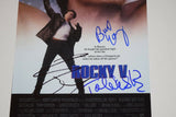 ROCKY V Cast Signed Autographed 11x17 Poster Sylvester Stallone Shire Young COA