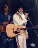 James Burton Signed Autograph 8x10 Photo Elvis Presley Guitarist BAS Beckett COA