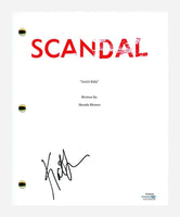 Katie Lowes Signed Autographed Scandal Pilot Episode Script Screenplay ACOA COA