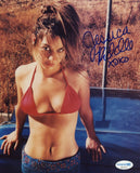 Jessica Riddle Signed Autograph 8x10 Photo Even Angels Fall Singer ACOA COA