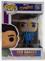 Aramis Knight Signed Funko Pop Ms. Marvel Red Dagger #1080 Autograph Beckett COA