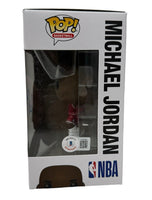 Matt Damon Signed Funko Pop Michael Jordan Chicago Bulls Air Movie Beckett COA
