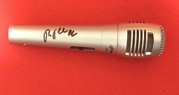 Ray Parker Jr. Signed Autographed Microphone GHOSTBUSTERS COA