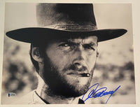 Clint Eastwood Signed The Good, the Bad and the Ugly 11x14 Photo Beckett COA LOA