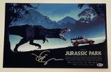 Jeff Goldblum Signed Autograph Jurassic Park 11x17 Movie Poster Beckett COA