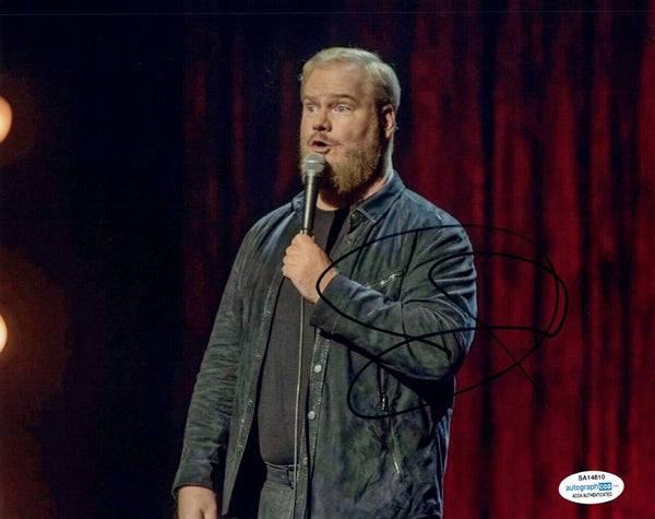 Jim Gaffigan Signed Autographed 8x10 Photo Comedian ACOA COA