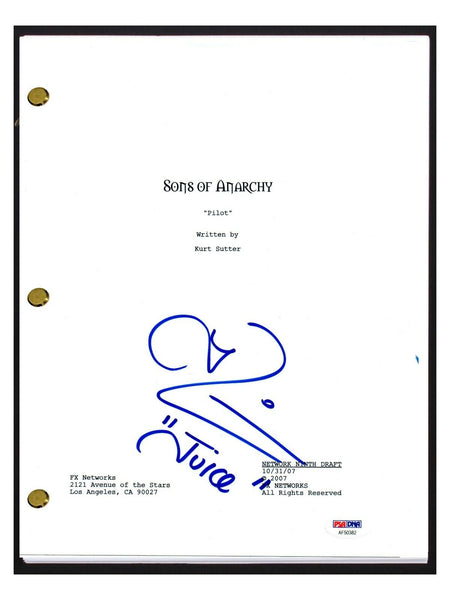 Theo Rossi Signed Autographed SONS OF ANARCHY Pilot Episode Script PSA/DNA COA