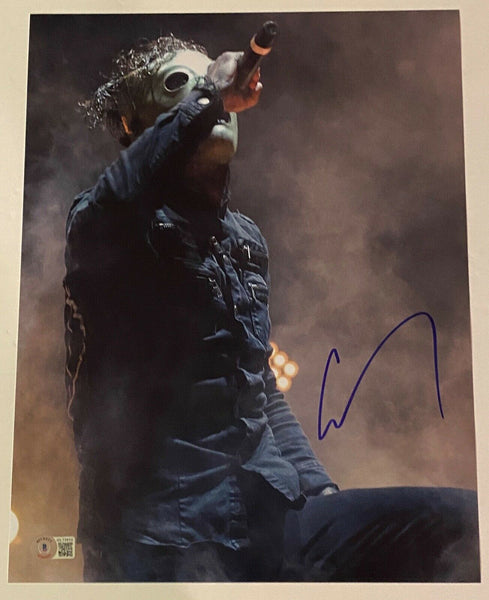 Corey Taylor Signed Autograph 11x14 Photo Slipknot Stone Sour Proof Beckett COA