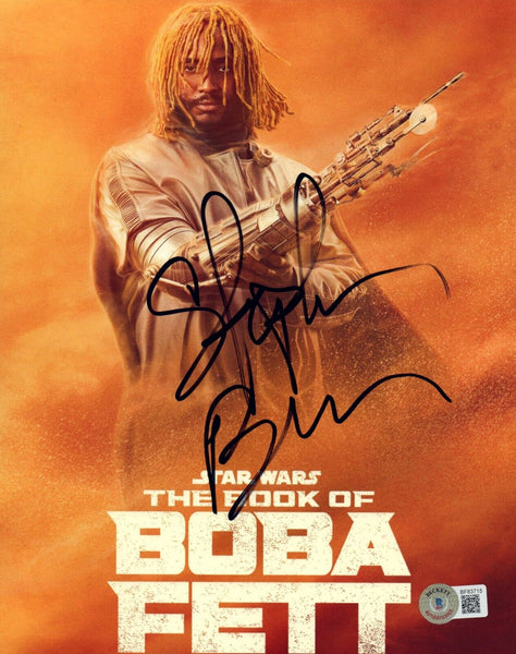 Thundercat Signed Autographed 8x10 Photo The Book of Boba Fett Star Wars BAS COA