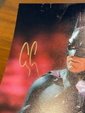 George Clooney Signed Autograph Batman & Robin 11x14 Photo Beckett COA