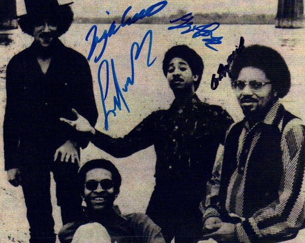 The Meters Band Signed 8X10 Photo x4 Nocentelli Porter Jr Modeliste Neville COA
