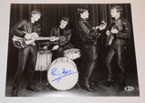Pete Best Signed Autographed 11x14 Photo THE BEATLES Drummer BAS Beckett COA