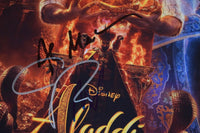 Aladdin 2019 Cast Signed 11x17 Photo Alan Menken Marwan Kenzari Guy Ritchie COA