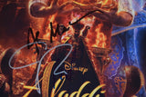Aladdin 2019 Cast Signed 11x17 Photo Alan Menken Marwan Kenzari Guy Ritchie COA