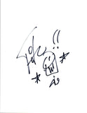 Brent Fitz Signed Autographed Hand Drawn Drum Sketch Slash Theory of a Deadman B