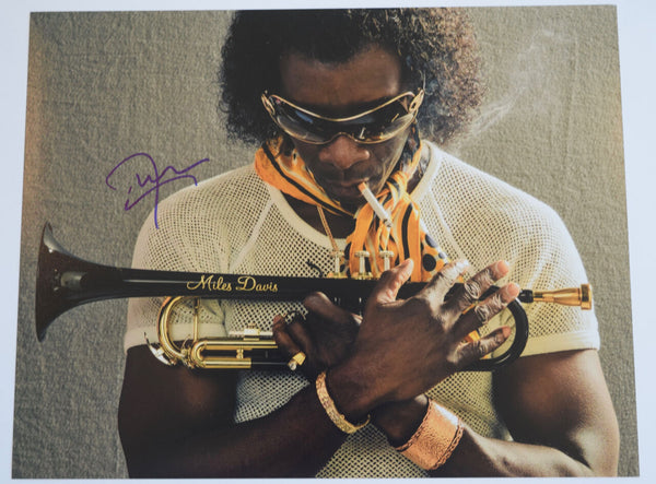 Don Cheadle Signed Autographed 11x14 Photo Miles Ahead Miles Davis  COA