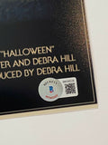 Nick Castle Signed Halloween 11x17 Movie Poster Photo Michael Myers Beckett COA
