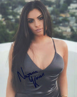 Nazanin Kavari Signed Autographed 8x10 Photo Sexy Model Beauty Vlogger COA