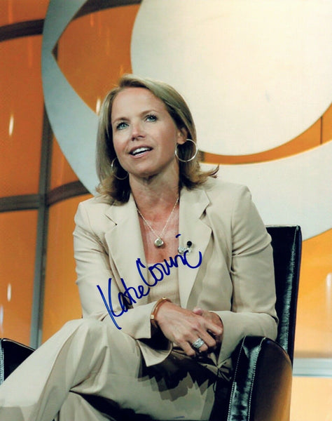 Katie Couric Signed Autographed 8x10 Photo COA AB