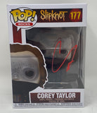 Corey Taylor Signed Autographed Funko Pop #177 Slipknot Stone Sour Beckett COA