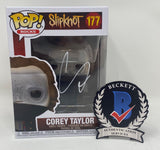 Corey Taylor Signed Autographed Funko Pop #177 Slipknot Stone Sour Beckett COA