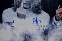 George Jung Signed 11x14 Photo Blow Boston Smuggler Johnny Depp Beckett COA
