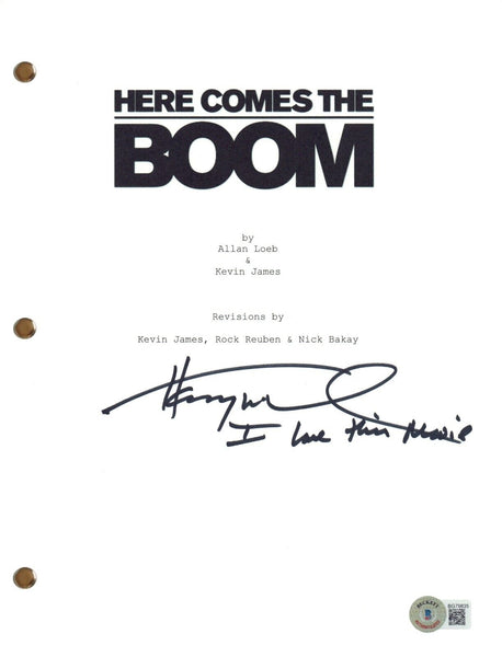 Henry Winkler Signed Autograph Here Comes The Boom Movie Script Screenplay BAS