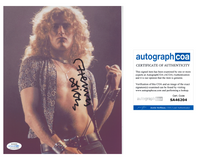 Henry Diltz Signed Autograph 8x10 Photo Robert Plant Rock Photographer ACOA