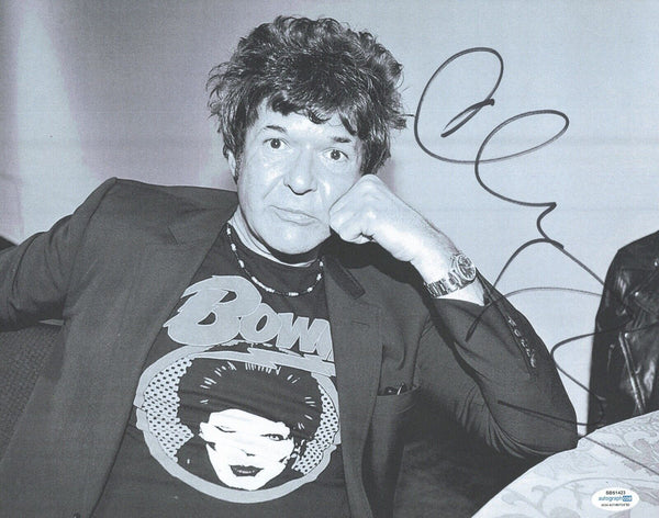 Clem Burke Signed Autographed 11x14 Photo Drummer The Ramones Blondie ACOA COA
