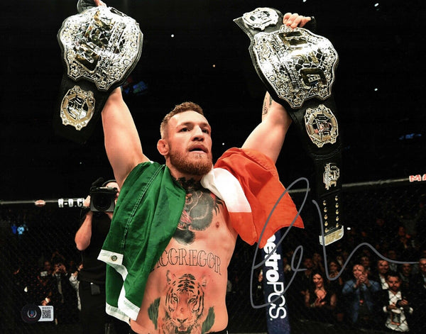 Conor McGregor Signed Autographed 11x14 Photo UFC MMA The Notorious Beckett COA