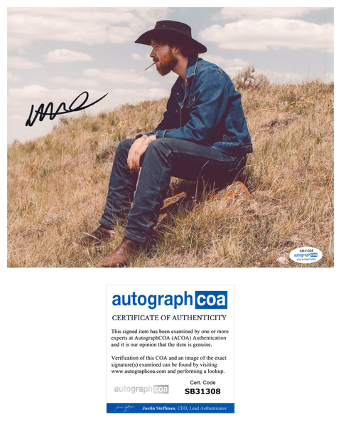 Colter Wall Signed Autographed 8x10 Photo Country Music Singer ACOA COA