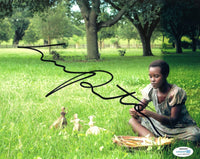 Lupita Nyong'o Signed Autograph 8x10 Photo 12 Years A Slave Actress ACOA COA