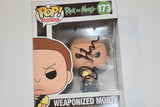 Dan Harmon Signed Rick and Morty WEAPONIZED MORTY Funko Pop Figure Beckett COA