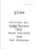 Darren Criss Signed Autographed GLEE Pilot Episode Script COA VD