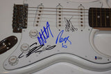 THE 1975 Signed Autographed Electric Guitar x4 Matt Matty Healy Beckett BAS COA