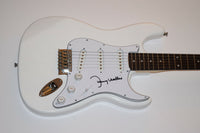 Johnny Mathis Signed Autographed Electric Guitar CHANCES ARE Singer COA