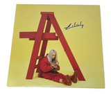 Billie Eilish Signed Autograph Don't Smile At Me Vinyl LP Album Beckett COA