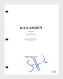 Sam Heughan Signed Autographed OUTLANDER Pilot Episode Script ACOA COA